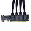 Placa Adaptadora de Disco Rígido SFF-8643 PCIE16X para Placa de Estado Sólido M.2 NVMe Acessório de Expansão de Disco Rígido de Servidor