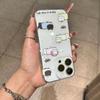 Funda para Teléfono Móvil Apple 17Promax con Orejas de Gato Apple 17Pro Dibujos Animados Apple 17Air Divertida 17