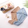 Touca Secadora de Cabelo de Camada Dupla para Mulheres, Super Absorvente, Secagem Rápida, Turbante Espessado, Toalha de Cabelo para Lavar, Transfronteiriço
