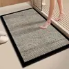 Felpudo de baño transfronterizo, alfombrilla antideslizante, alfombrilla de baño absorbente de secado rápido, felpudo para puerta de inodoro, felpudo para puerta de entrada, alfombrilla para pies, envío directo