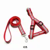 Conjunto de coleira e peitoral refletivo para animais de estimação, coleira de nylon anti-fuga para cães, coleira refletiva para atacado