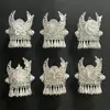 Imán de Refrigerador Corona de Pelo Étnica Miao de Guizhou, Sombrero Miao para la Cabeza, Souvenirs Culturales y Creativos Turísticos de Minorías Étnicas de Aldea Miao