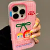Funda Magnética de Bebé Llorando de Dibujos Animados Linda Adecuada para Funda de Teléfono Apple 16 Pro Max iPhone 15 Dos en Uno 14 Soporte 13