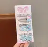 Versão Coreana da Nova Presilha de Cabelo Desenho Animado de Gatinho Fofo Presilha de Cabelo para Meninas Franja de Princesa Acessórios de Cabelo para Crianças Presilha de Cabelo de Acrílico