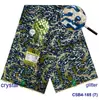 Estilo pequeños diamantes de imitación diseño DIY 6 yardas estampado batik juego de cera tela para ropa cera de cristal