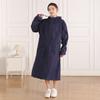 Capa de Chuva Estilo Corta-Vento Peça Única, Longa para Caminhadas ao Ar Livre, À Prova de Chuva Forte, Poncho Estilo Corta-Vento Espessado e Alongado para Homens e Mulheres