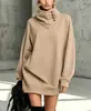 2026 Comercio Exterior Transfronterizo Amazon Otoño de Moda Retro Americano Botones Sudadera Holgada de Longitud Media para Mujer