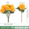 Venta Caliente Transfronteriza Flor de Hortensia Artificial Individual Flor de Crisantemo Decoración del Hogar Adornos de Flores Artificiales Accesorios Florales de Boda Venta al por Mayor