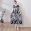 Vestido de Verano 2026 Nuevo de Algodón y Seda Talla Grande Corte Holgado Ropa de Dormir para Mujeres Talla Grande 100 kg Estilo Delgado Pijama