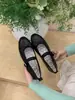 Bailarinas de Punta Redonda con Suela Gruesa y Lazo para Mujer, Nuevos Zapatos Mary Jane Estilo Coreano Vintage Otoño 2026