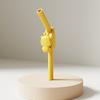 Pajita de silicona para sopa de bebé, artefacto para papilla infantil, alimento complementario para niños, alargable y extraíble, resistente a altas temperaturas, para beber leche infantil.