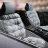 Cojín para Asiento de Coche Transfronterizo Invierno Cálido Terciopelo de Cristal Cojín para Asiento Engrosado Cojín Cuadrado para Asiento Individual Sin Corbata Antideslizante Cojín para Asiento de Comercio Exterior