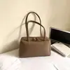 Bolsa Feminina de Grande Capacidade 2026 Nova Tendência de Verão Padrão Lichia Bolsa de Ombro com Toque de Luxo para Trabalho e Deslocamento Bolsa de Axila