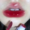 OULESONG té congelado espejo Brillo de labios Luz de agua miel de labios vidrio gelatina tubo redondo productos nacionales brillo de labios transmisión en vivo transfronteriza para mujeres