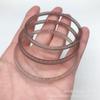 Atacado de fábrica pulseira de ágata calcedônia pulseira de guizo de calcedônia 4mm pulseira de linha de guizo de jade Sansheng III