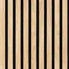 Papel Pintado Madera Retro Rayas Verticales Negro Marrón Papel de Pared Sala de Estar Pegatina de PVC Autoadhesiva Decoración de Pared de Dormitorio