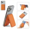 Portatarjetas Magnético de Cuero de Alta Gama con Logo Personalizado Adecuado para la Serie de Teléfonos iPhone Regalo Promocional para Eventos de Apertura