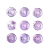 Beibeifu Cristal Amatista Natural Hebilla de Seguridad Tallado Amatista Lavanda Accesorios para Joyería DIY Venta al por Mayor