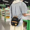Bolsa Fofa de Gatinho Atacado para Mulheres 2025 Nova Bolsa de Moedas Boneca Celular Bolsa Transversal Menina Desenho Estudante