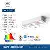 Downlight led cuadrado ultrafino de superficie antideslumbrante lámpara principal sin cabezal sala de estar un cabezal doble cabezal tres cabezales lámpara de cubo empotrada en techo lámpara de vesícula biliar