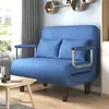 Sofá-cama dobrável, sofá individual, para uso doméstico, retrátil, adequado para apartamentos pequenos, sala de estar, sofá-cama multifuncional de tecido para cochilar