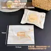 Saco Selador Simples para Bolo da Lua do Jubileu Dourado, Saco de Embalagem para Bolo da Lua do Festival do Meio Outono, Saco de Confeitaria de Grau Alimentício, Saco para Porcionar Pastelaria de Gema