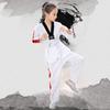 Uniformes de Taekwondo de Algodón Puro de Manga Larga y Manga Corta para Niños y Adultos para Primavera y Verano Ropa de Taekwondo Transpirable y Cómoda
