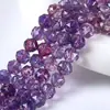 Cuentas de cristal facetado, cuentas sueltas para pulseras hechas a mano DIY, cadenas para teléfono, accesorios de joyería con cuentas, stock del fabricante disponible para venta al por mayor