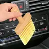 Cepillo de Limpieza para Interiores de Coche, Cepillo para Limpiar las Rejillas de Aire Acondicionado, Cepillo para Ranuras de los Marcos de las Ventanas, Cepillo Suave para Espacios entre Asientos, Cepillo para Teclado