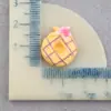 DIY Resina Fosca Abacaxi Donut Cola Creme Capa de Celular Acessórios Caixa de Armazenamento Copo de Enxaguante Bucal Adesivos Atacado