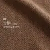 Série Chunye Estilo Retro Americano Meio do Século Moderno Luxo Leve Estilo Old Money Algodão e Linho Jacquard de Alta Opacidade Textura Sala de Estar