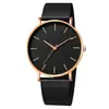Procesamiento y Personalización del Fabricante de Modelos Populares de Comercio Exterior Reloj de Hombre de Moda Simple Europeo y Americano Reloj de Hombre Correa de Malla Correa de Acero Reloj de Cuarzo
