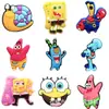Charms de Sapato Clog Desenho Bob Esponja Decorações de Fivela de Sapato Acessórios Acessórios DIY Itens em Estoque Transfronteiriços