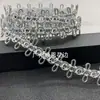Itens Quentes de Venda Rápida do Fabricante em Estoque: Estilo Étnico Dourado e Prateado Laço Dupla Orelha Renda Acessórios de Cabelo Infantil Caixa de Presente Fita Decorativa