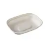 Comercio Electrónico Transfronterizo Caja de Almuerzo Desechable Ecológica Biodegradable Caja Espesa para Ensalada de Frutas Caja de Embalaje de Pulpa Comercial con Tapa