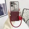 Adequado para Capa de Celular Xiaomi Mixflip2, Samsung Zflip7 Estampa de Leopardo Bolinha de Pelo Cordão de Mão Zflip6 Capa Protetora