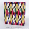 3# Mediano 25 Nueva Bolsa de Papel Kabi Bala a Cuadros de Dibujos Animados Bolsa de Regalo Ropa Cosméticos Bolsa de Cuerda de Mano Bolsa de Compras