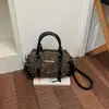 Bolso de Mano Retro de Moda para Mujer Estilo Boston 2026 Nuevo Bolso Cruzado Vintage Tendencia de Nicho