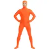 Fantasia de Laranja Transfronteiriça com Barba e Sobrancelhas Amarelas, Saia de Gaze de Velho, Fantasia de Halloween, Macacão Laranja