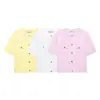 Vi Estación Independiente de Aliexpress Moda Casual Versátil para Mujer de Estilo Europeo y Americano de Punto de Manga Corta Falda 1822022