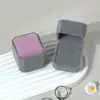 Caja de Anillo de Terciopelo Caja de Anillo para Joyería de Boda Caja de Anillo para Propuesta de Anillo de Diamante Caja de Almacenamiento de Joyería Individual de Terciopelo