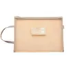 Bolsa de Arquivo com Zíper de Malha de Nylon de Camada Dupla Bolsa de Armazenamento para Classificação de Matérias Estudantil Transparente Espessada Bolsa para Documentos A4
