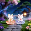 Caixa Surpresa Criativa Raposa de Nove Caudas Trazedora de Sorte, Estatueta Estilo Chinês Mais Vendida, Ornamento de Mesa, Brinquedo Giratório da Moda Atacado