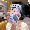 Funda protectora transparente de cobertura total para Galaxy S26+ con estampado de tortuga marina de ensueño, flores y coral, el más vendido de Amazon