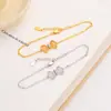 Pulsera de Plata de Ley 925 con Lazo Hueco para Mujer, Accesorio de Joyería de Pulsera de Zirconia Estilo de Alta Gama de Nicho