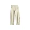 NoMarca Otoño Invierno Color Dopamina Holgados Pierna Ancha Deportivos Pants de Chándal Casuales Pantalones Largos para Hombres y Mujeres K95423