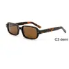 Nuevas Gafas de Sol de Alta Gama de Venta Caliente Transfronteriza, Gafas de Sol de Acetato con Montura Cuadrada de Moda, Gafas Retro Anti-UV