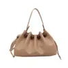 Bolsa de Lona Casual Estudante Moda Retrô Japonesa Tendência Grande Capacidade Ombro Único Transversal Bolsa Tote Personalizada com Cordão para Mulheres
