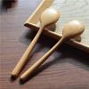 Nuevos productos en el estante Cuchara de madera japonesa de mango largo Cuchara mezcladora de haya Cuchara para arroz fabricantes venta al por mayor en stock