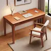 Mesa toda em madeira maciça Mesa chinesa Simples Moderna Casa Estudante Mesa de escrita Escritório Mesa de cabeceira Estudo Adulto Mesa para computador